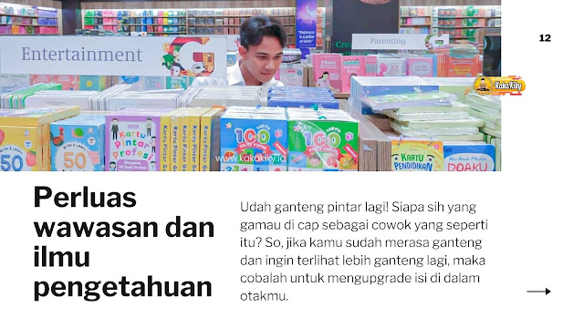 Perluas wawasan dan ilmu pengetahuan