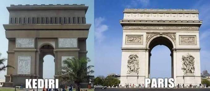 Wisata Kediri yang mirip Paris