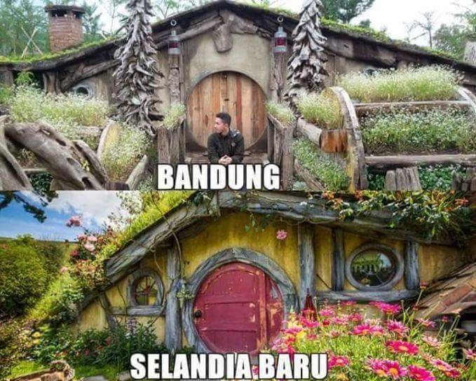 Wisata bandung yang mirip Selandia Baru