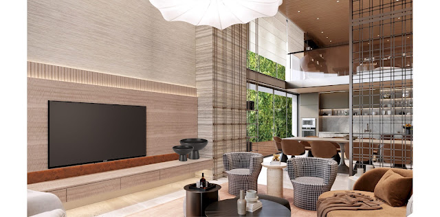 Fasilitas mewah Townhomes Leparc