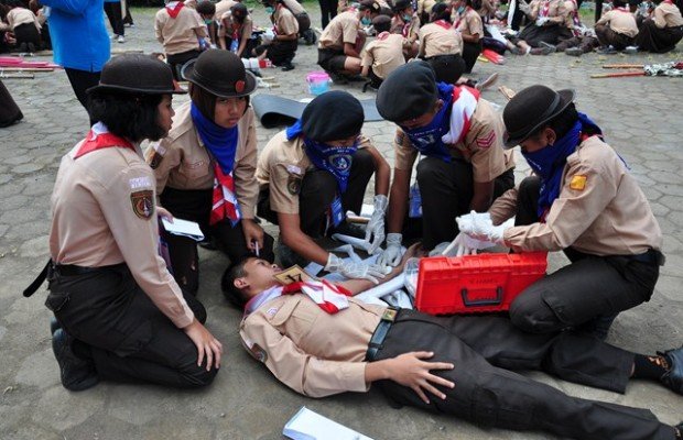 Cara penanganan luka pertama kali