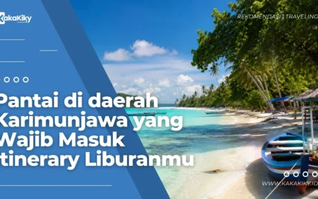 Pantai di daerah karimunjawa