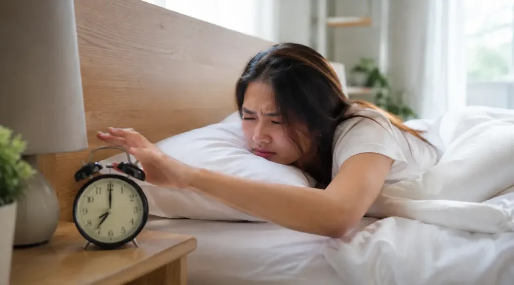 Terbangunkan oleh suara alarm