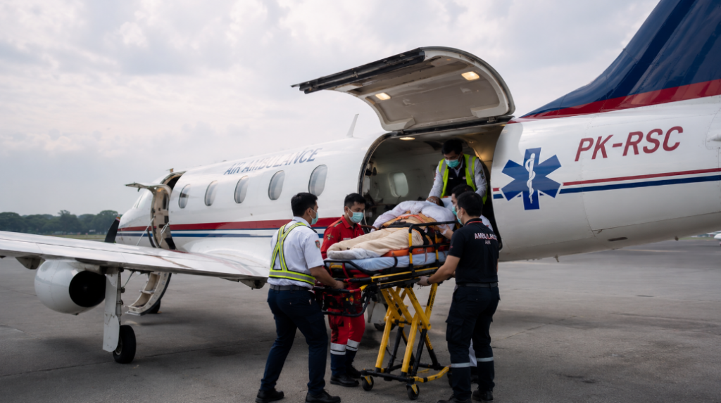 contoh ambulans udara