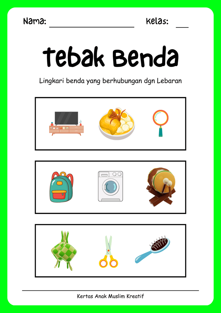 tebak benda