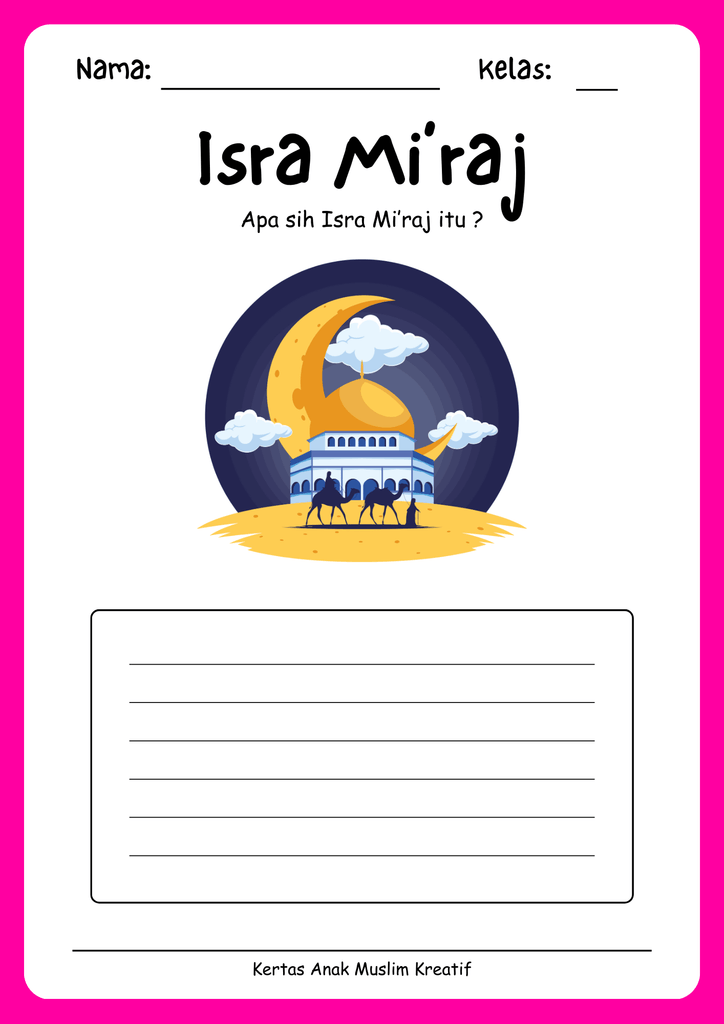 apa itu isra mi'raj