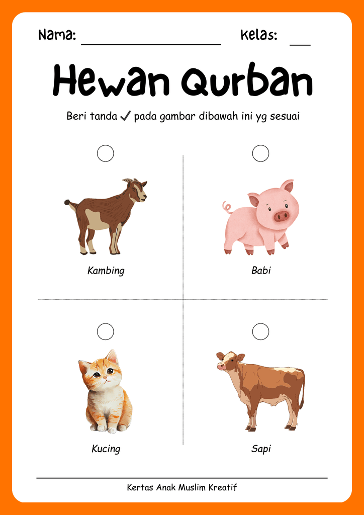 mana yang hewan qurban