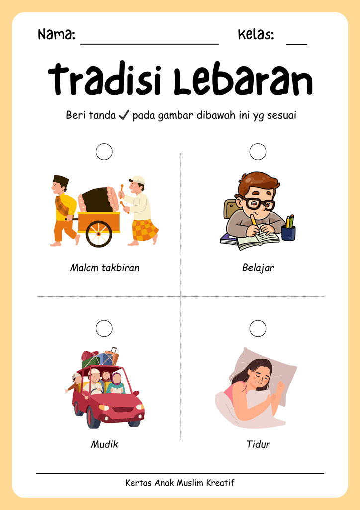 mana yang tradisi lebaran
