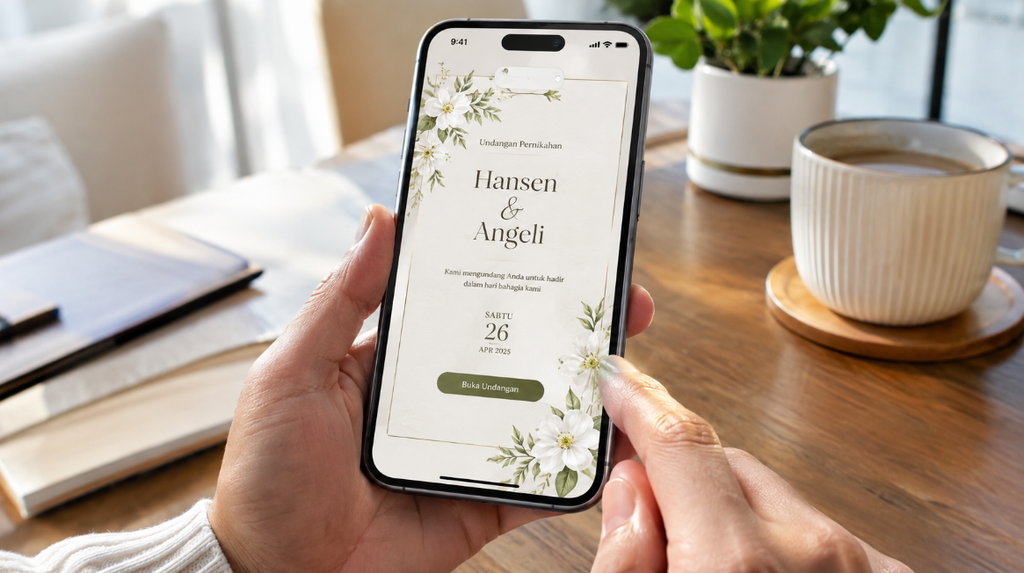 Download template undangan nikah video PPT