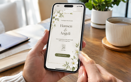 Download template undangan nikah video PPT
