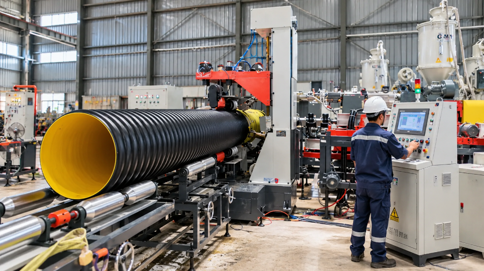 Spiral Pipe HDPE